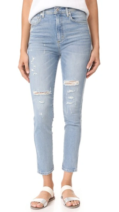 Agolde Roxanne Super High Rise Skinny Jeans In Dreamer