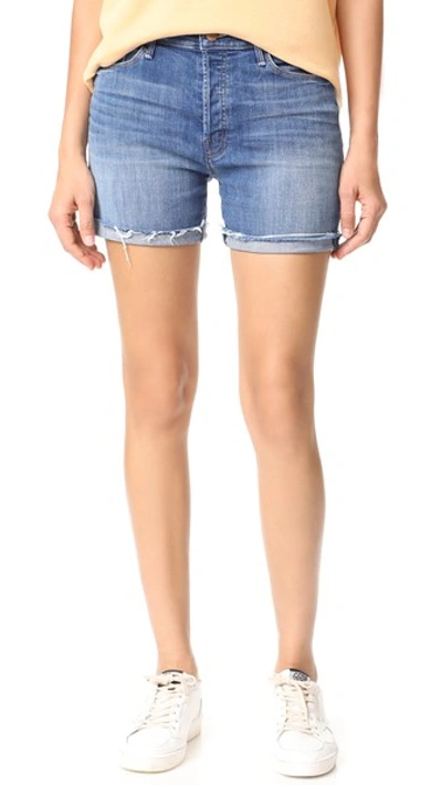 Mother The Vagabond Cuff Shorts In Sweeter The Juice