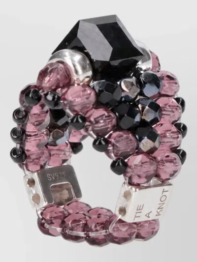 Needles Glass Ring In Multi