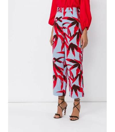 Shop Marni Multicolor 'swash' Print Trouser