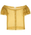 ISA ARFEN Silk-organza top