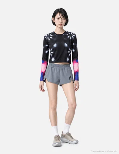 Soar Split Shorts In Blue