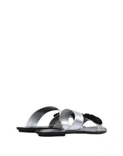 Shop Loeffler Randall Sandals In Silver