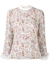 MOTHER OF PEARL floral print blouse,DRYCLEANONLY