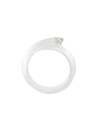 Shop Shaun Leane Signature Tusk Diamond Ring - Grey