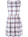 MAISON KITSUNÉ sleeveless check dress,MACHINEWASH