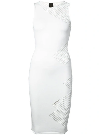 Alexandre Vauthier Sleeveless Fishnet Dress