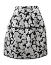 OSCAR DE LA RENTA Fil Coupe Floral Skirt