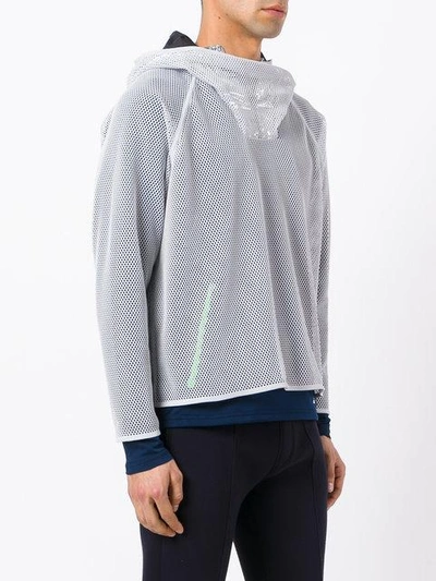 Shop Adidas By Kolor - Mesh Layered Sweatshirt