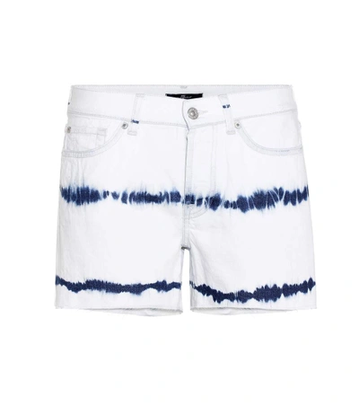 7 For All Mankind Slouchy Shorts In Surferspoiet