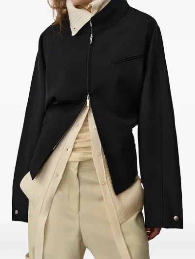 System Two-way Zip-up Jacket In Multi