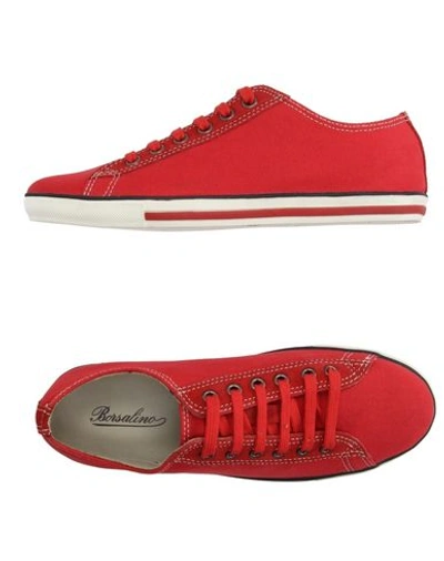 Borsalino Sneakers In Red