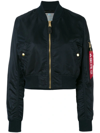 Alpha Industries - Cropped Bomber Jacket