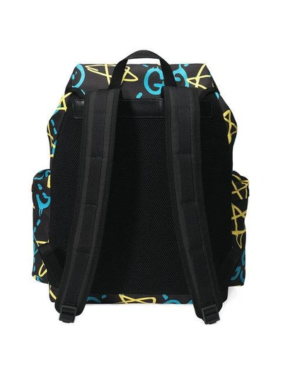 Gucci Ghost Stars Canvas Backpack
