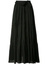 TOME TOME PLEATED SKIRT - BLACK,TS17506311831976
