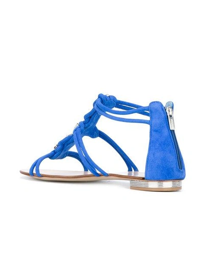 Le Silla Crystal Embellished Sandals | ModeSens