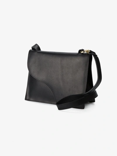 Shop Atp Atelier Black Siena Leather Cross Body Bag