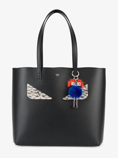 Shop Fendi Chick Bag Charm In Blue