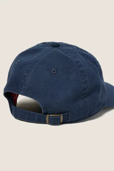 American Needle Patchwork Baseball Hat In Blue