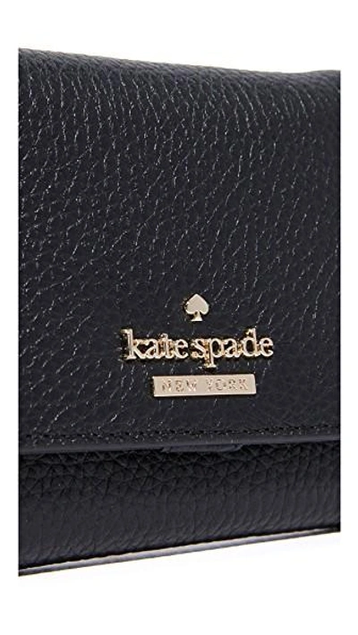 Shop Kate Spade Jackson Street Jada Wallet In Black