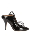 GIVENCHY Givenchy Patent Leather Mules,BE09201044001