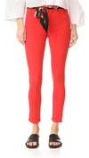 AGOLDE SOPHIE HIGH RISE CROPPED JEANS