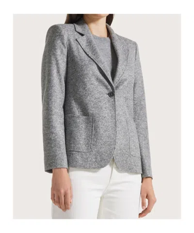 Seventy Single-breasted Jacket In Gray