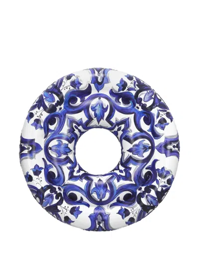 Dolce & Gabbana Printed Pool Float In Multi