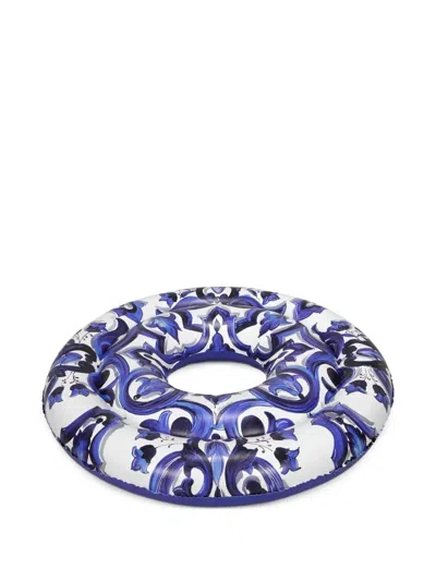 Dolce & Gabbana Printed Pool Float In Multi