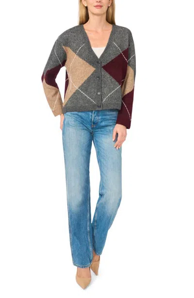 Halogen ® Argyle Cardigan In Multi
