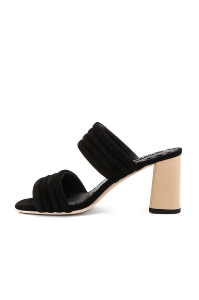 Shop Alice And Olivia Colby Heel In Black Prime Suede