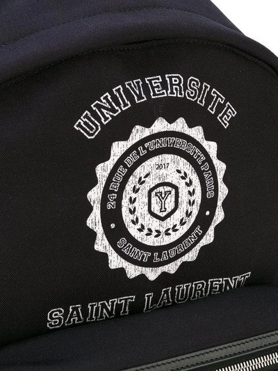 Shop Saint Laurent 'université' Backpack