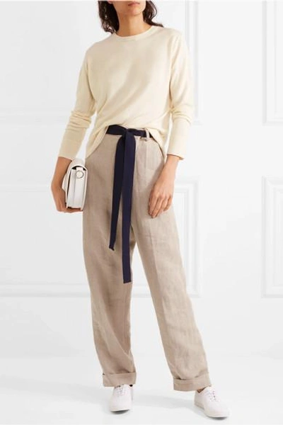 Shop The Row Ghent Cashmere And Silk-blend Sweater