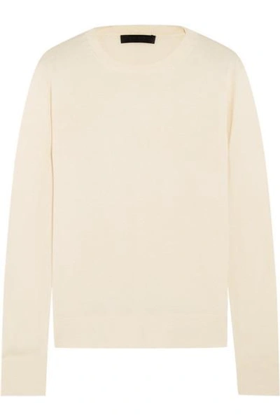 Shop The Row Ghent Cashmere And Silk-blend Sweater