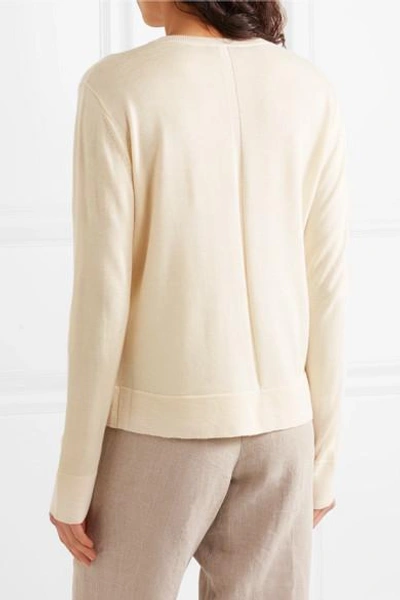 Shop The Row Ghent Cashmere And Silk-blend Sweater