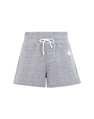 Shop Stussy Shorts In Grey