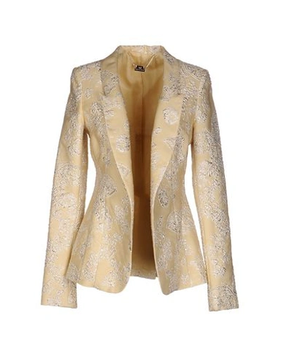 Francesca Piccini Blazers In Light Yellow