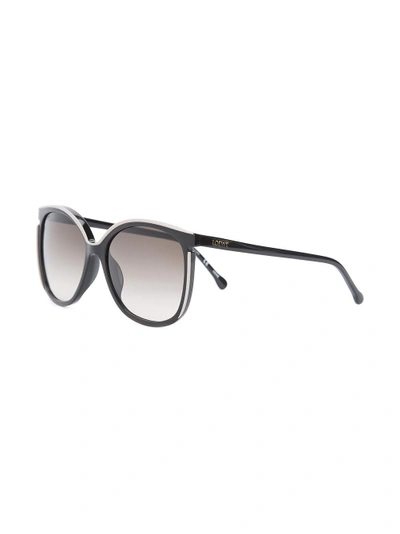 Shop Loewe 'vedra' Sunglasses