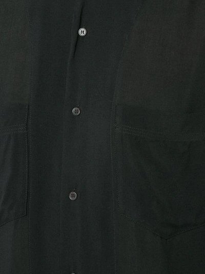 Shop A.f.vandevorst Cut-out Shoulders Shirt - Black
