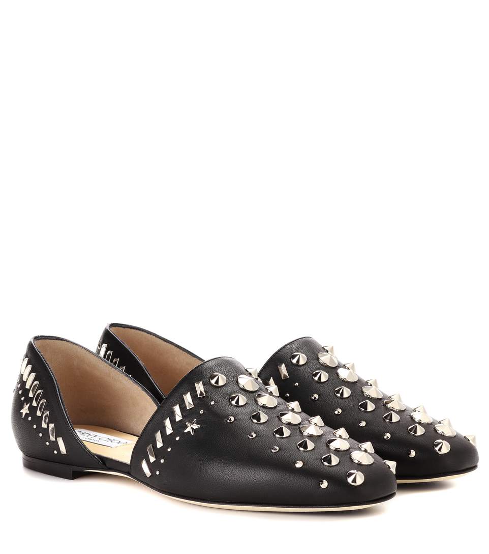 jimmy choo globe flat