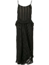 UMA WANG draped slip dress,DRYCLEANONLY