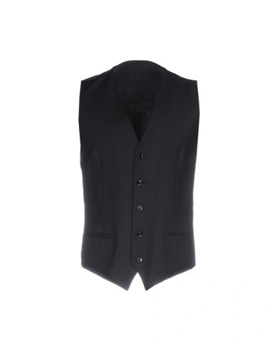 Dolce & Gabbana Suit Vest In Dark Blue