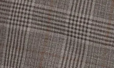 Construct Plaid Suit Separate Pants In Gray