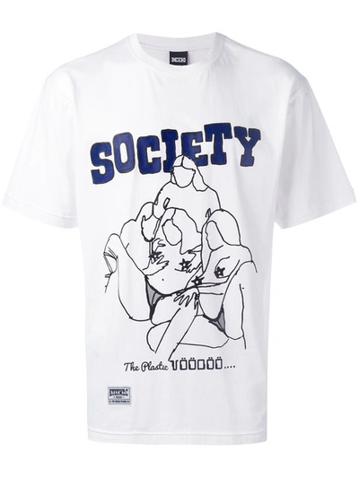 Society印花T恤