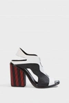 PROENZA SCHOULER Striped Block-Heel Sandals