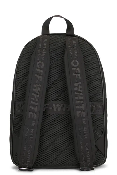 Off-white Heritage Mini Backpack In Polyamide In Black