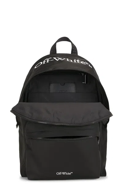 Off-white Heritage Mini Backpack In Polyamide In Black