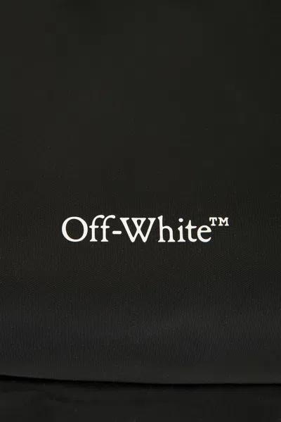 Off-white Heritage Mini Backpack In Polyamide In Black