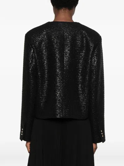 Styland Tweed Patch-pocket Jacket In Black