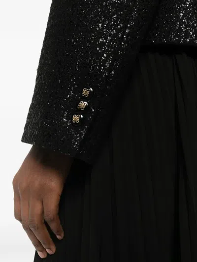 Styland Tweed Patch-pocket Jacket In Black